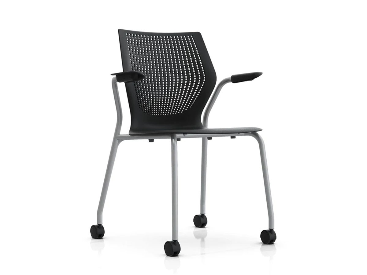 Knoll Office MultiGeneration Chair / ノルオフィス マルチジェネレーション チェア
スタッキングベース 固定肘 キャスター脚 （チェア・椅子 > オフィスチェア・デスクチェア） 6