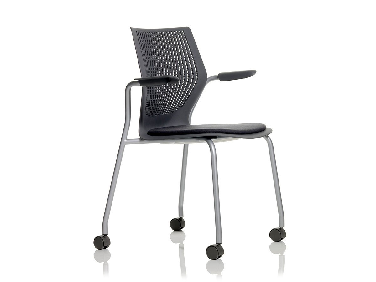 Knoll Office MultiGeneration Chair / ノルオフィス マルチジェネレーション チェア
スタッキングベース 固定肘 キャスター脚 （チェア・椅子 > オフィスチェア・デスクチェア） 4
