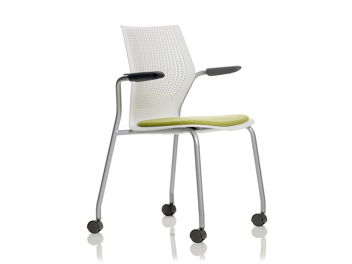 Knoll Office MultiGeneration Chair / ノルオフィス マルチジェネレーション チェア
スタッキングベース 固定肘 キャスター脚 （チェア・椅子 > オフィスチェア・デスクチェア） 1