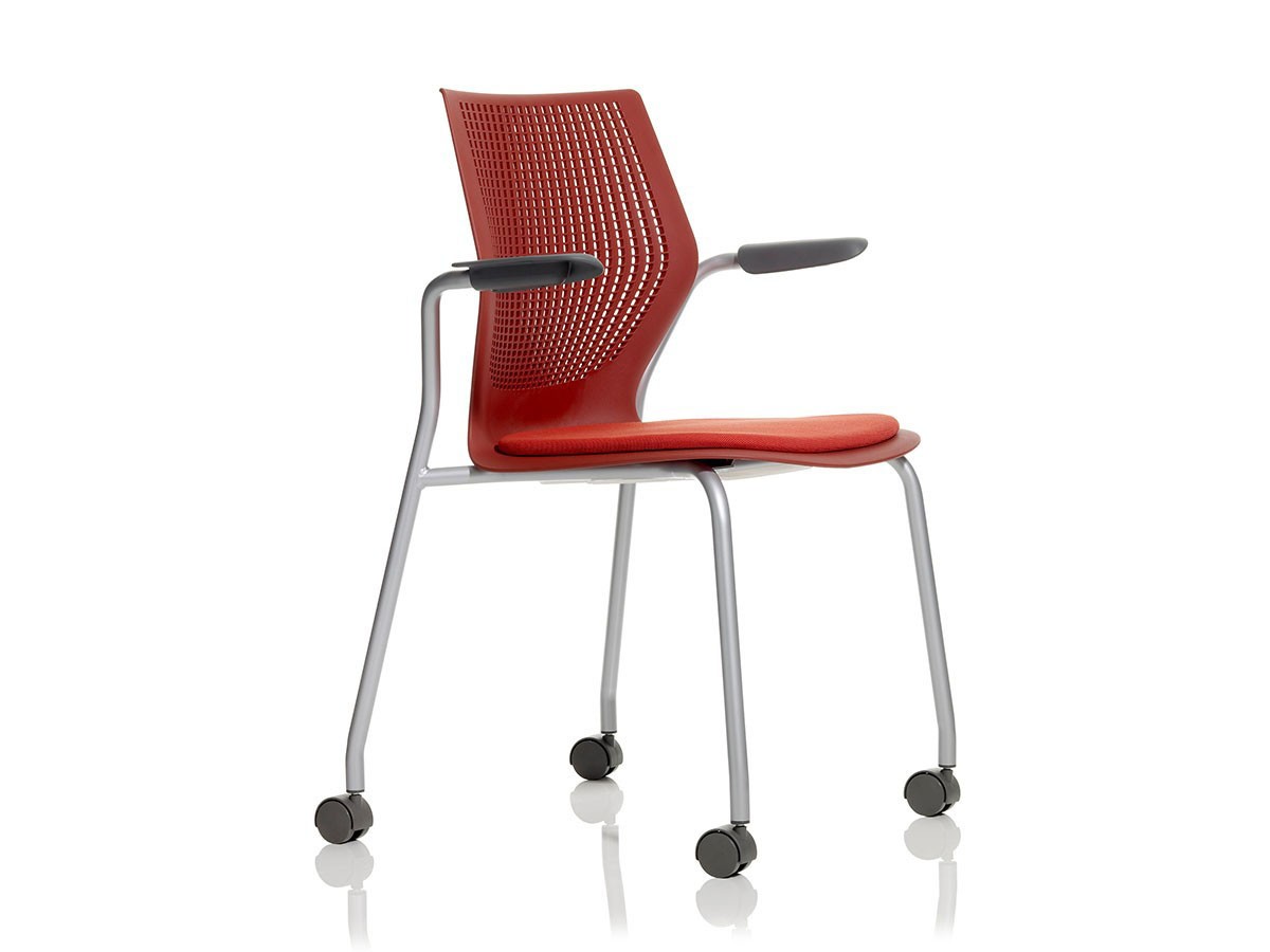 Knoll Office MultiGeneration Chair / ノルオフィス マルチジェネレーション チェア
スタッキングベース 固定肘 キャスター脚 （チェア・椅子 > オフィスチェア・デスクチェア） 2