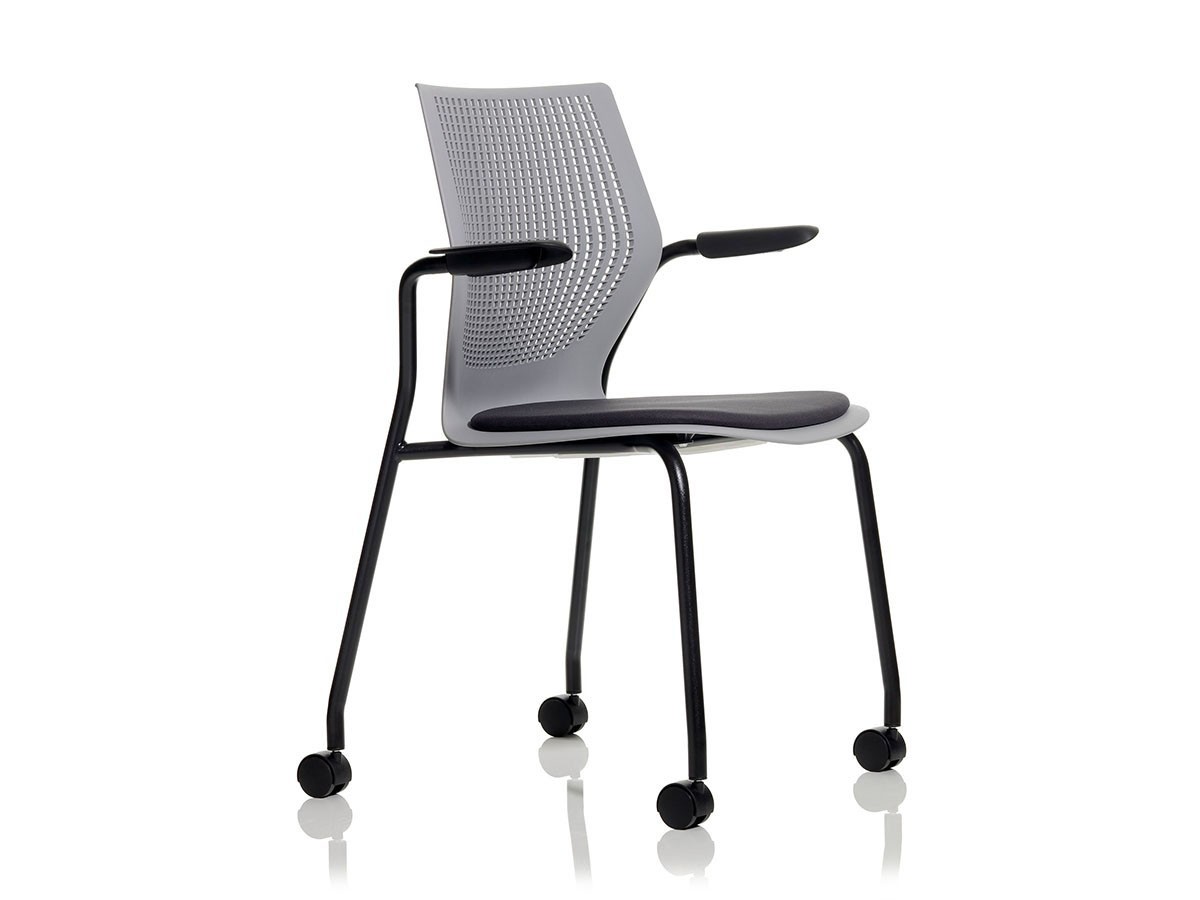 Knoll Office MultiGeneration Chair / ノルオフィス マルチジェネレーション チェア
スタッキングベース 固定肘 キャスター脚 （チェア・椅子 > オフィスチェア・デスクチェア） 3