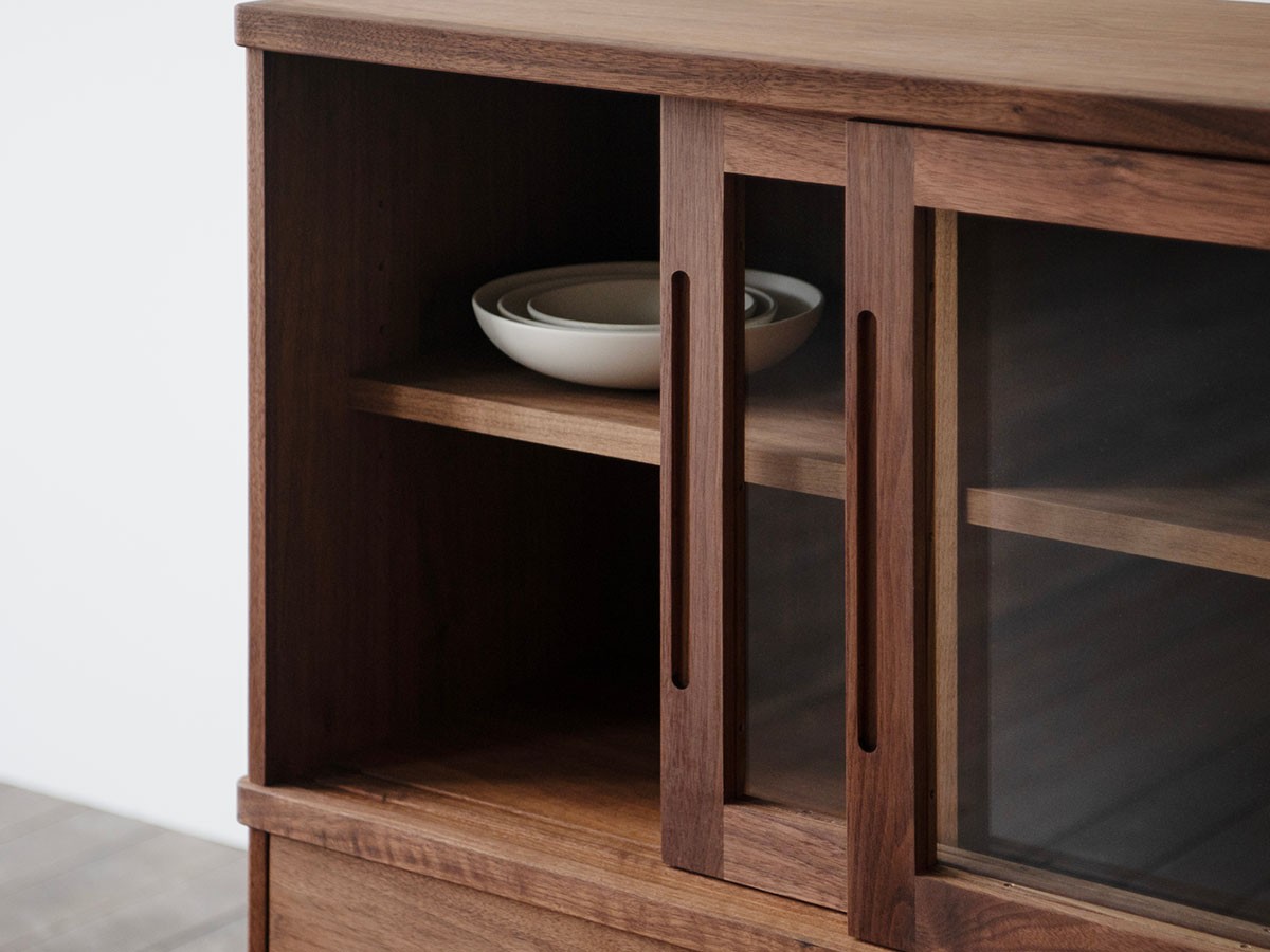 松井木工 Fennel GRASS CHEST 2D / まついもっこう フェンネル ガラスチェスト 2ドア （収納家具 > キャビネット） 6