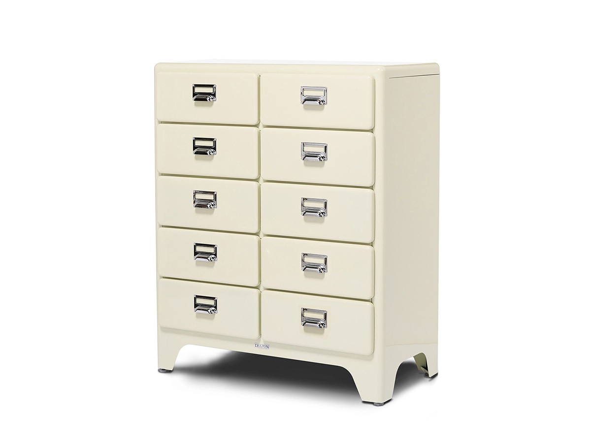 2 COLUMNS BY 5 DRAWERS