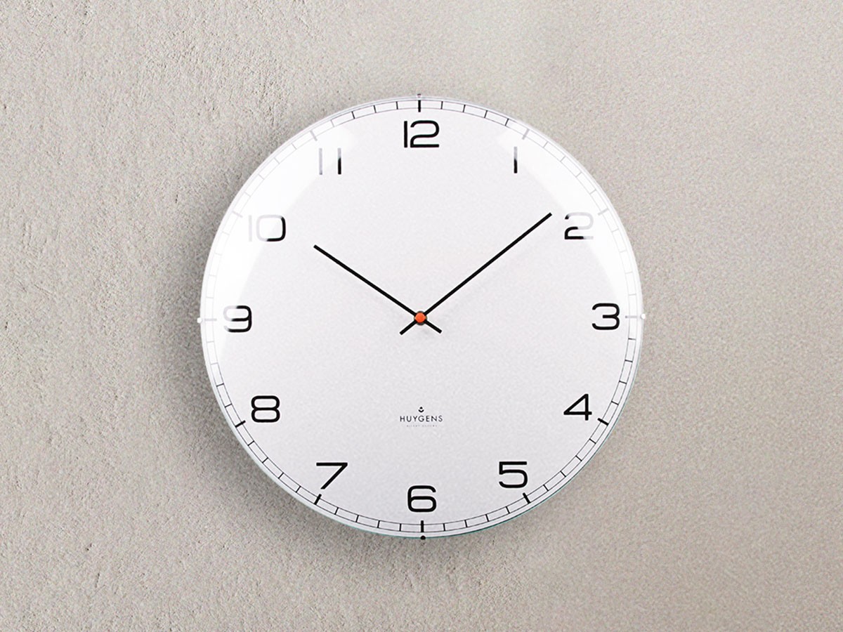 HUYGENS Wall clock dome35 white arabic / ホイヘンス ウォールクロック ドーム35  ホワイト アラビック （時計 > 壁掛け時計） 3