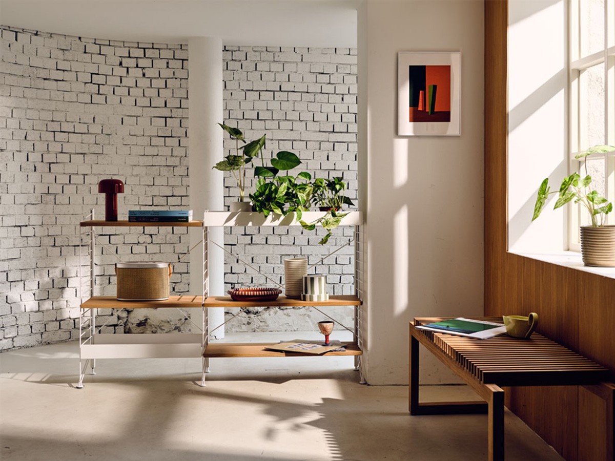 String Furniture String System Freestanding Shelf / ストリングファニチャー ストリングシステム フリースタンドシェルフ 幅60cm ウッド （収納家具 > ラック・シェルフ） 11