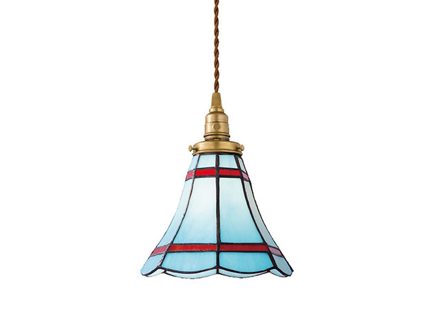 CUSTOM SERIES
Brass Pendant Light × Stained Glass Maribu / カスタムシリーズ
真鍮ペンダントライト（口金E17） × ステンドグラス（マリブ） （ライト・照明 > ペンダントライト） 1