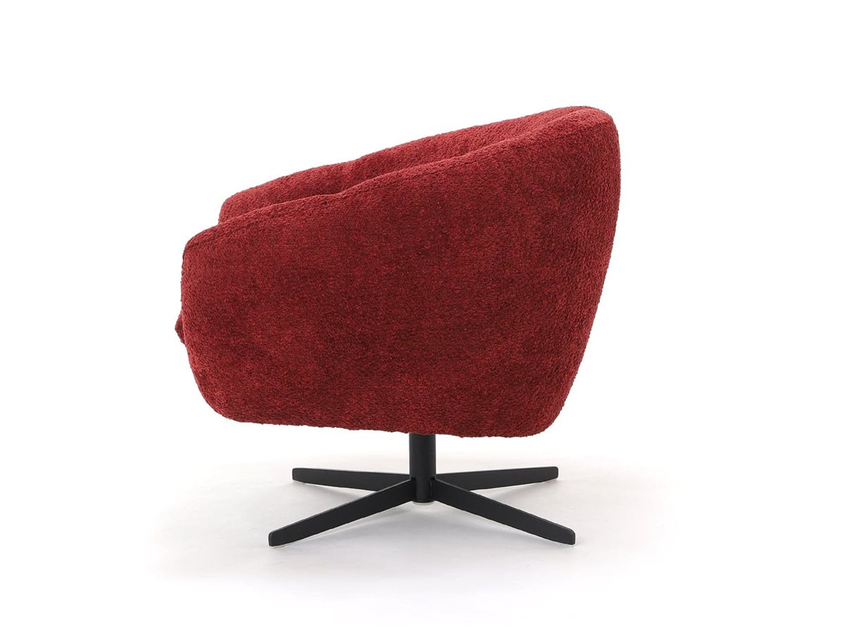 JOURNAL STANDARD FURNITURE MORROW LOUNGE CHAIR / ジャーナルスタンダードファニチャー モロー ラウンジチェア（ワイン） （チェア・椅子 > ラウンジチェア） 7