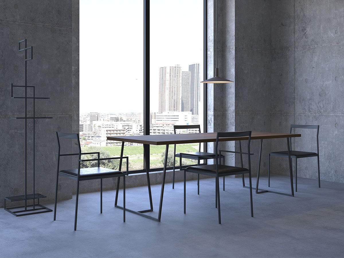 杉山製作所 KUROTETSU
SUMI DINING TABLE / すぎやませいさくしょ クロテツ
スミ ダイニングテーブル （テーブル > ダイニングテーブル） 6