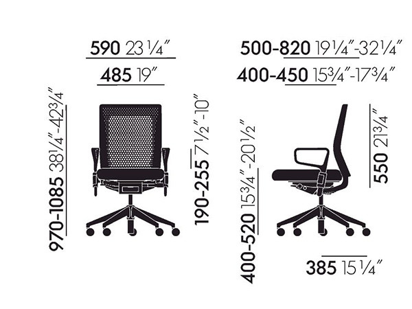 Vitra ID Air / ヴィトラ ID エア （チェア・椅子 > オフィスチェア・デスクチェア） 28