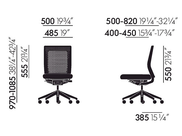 Vitra ID Air / ヴィトラ ID エア （チェア・椅子 > オフィスチェア・デスクチェア） 24
