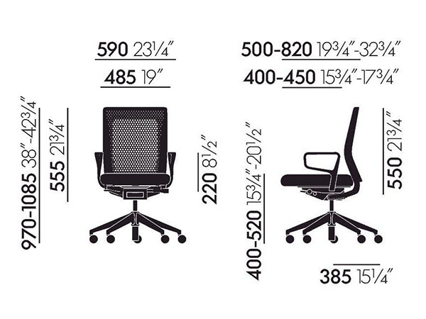 Vitra ID Air / ヴィトラ ID エア - インテリア・家具通販【FLYMEe】