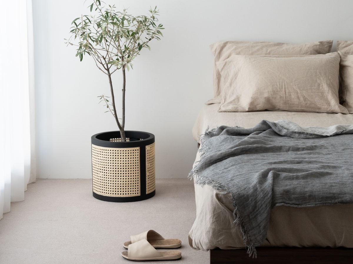 NOWHERE LIKE HOME MANAU Basket / ノーウェアライクホーム マナウ バスケット M （花器・プランター・グリーン > 鉢・プランターボックス） 15