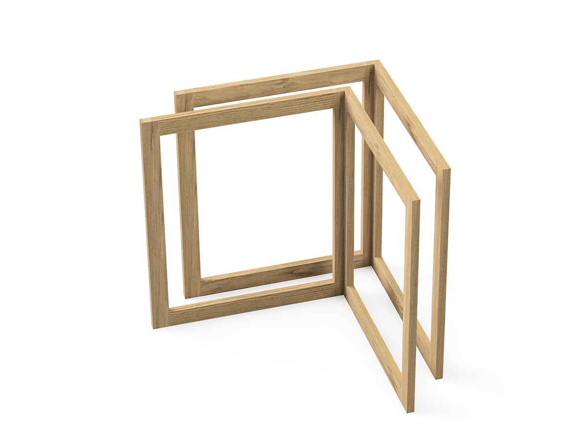 stiiilll Table Set / スティール テーブルセット
メラミンウッド天板 + 木脚 L （テーブル > ダイニングテーブル） 22