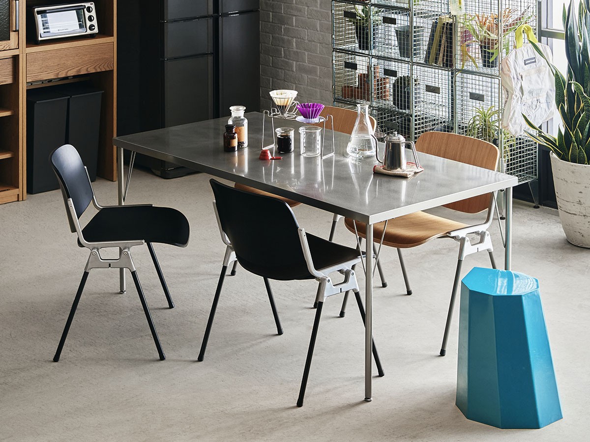 Knot antiques GYPSY DINING TABLE / ノットアンティークス ジプシー ダイニングテーブル
ステンレス天板 + No.2脚（ステンレス丸脚） （テーブル > ダイニングテーブル） 2
