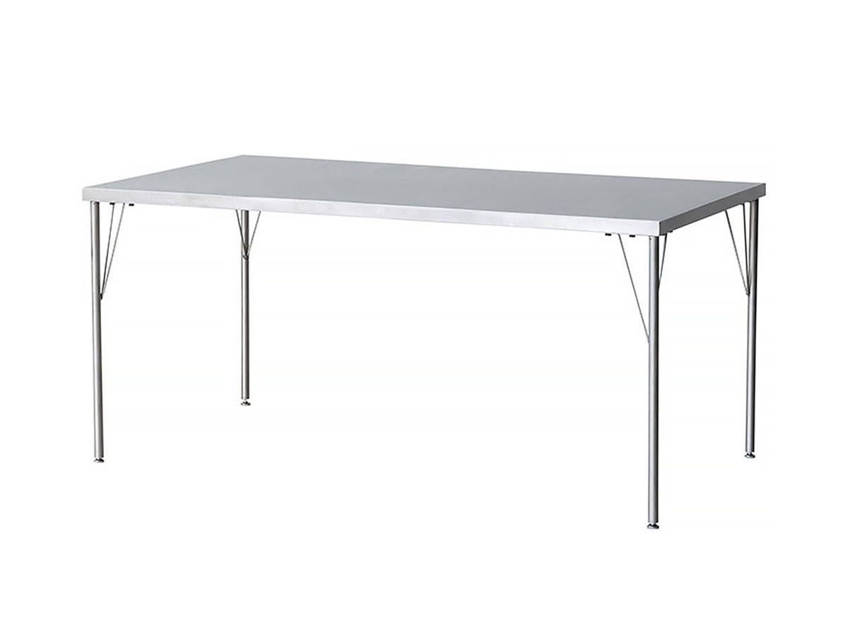 Knot antiques GYPSY DINING TABLE / ノットアンティークス ジプシー ダイニングテーブル
ステンレス天板 + No.2脚(ステンレス丸脚) (テーブル > ダイニングテーブル) 1