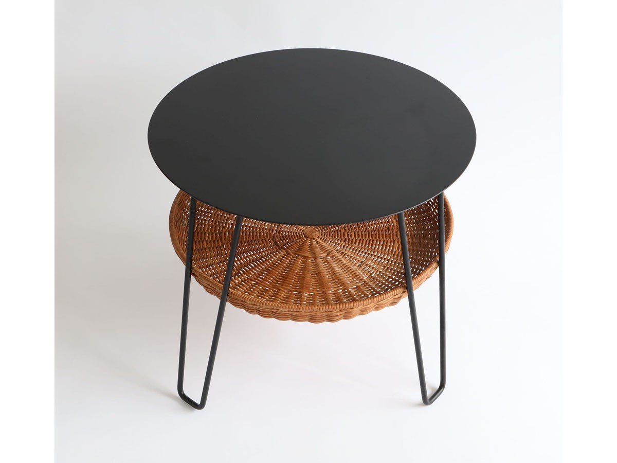 IDEE WALLABY LOW TABLE ROUND / イデー ワラビー ローテーブル ラウンド ブラック （テーブル > ローテーブル・リビングテーブル・座卓） 6