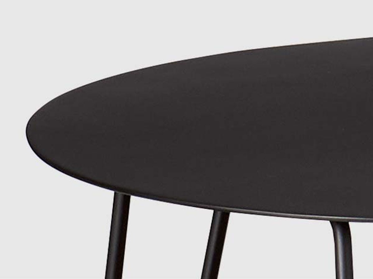 IDEE WALLABY LOW TABLE ROUND / イデー ワラビー ローテーブル ラウンド ブラック （テーブル > ローテーブル・リビングテーブル・座卓） 8