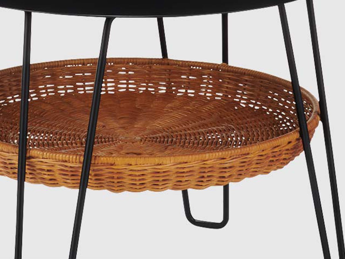 IDEE WALLABY LOW TABLE ROUND / イデー ワラビー ローテーブル ラウンド ブラック （テーブル > ローテーブル・リビングテーブル・座卓） 9