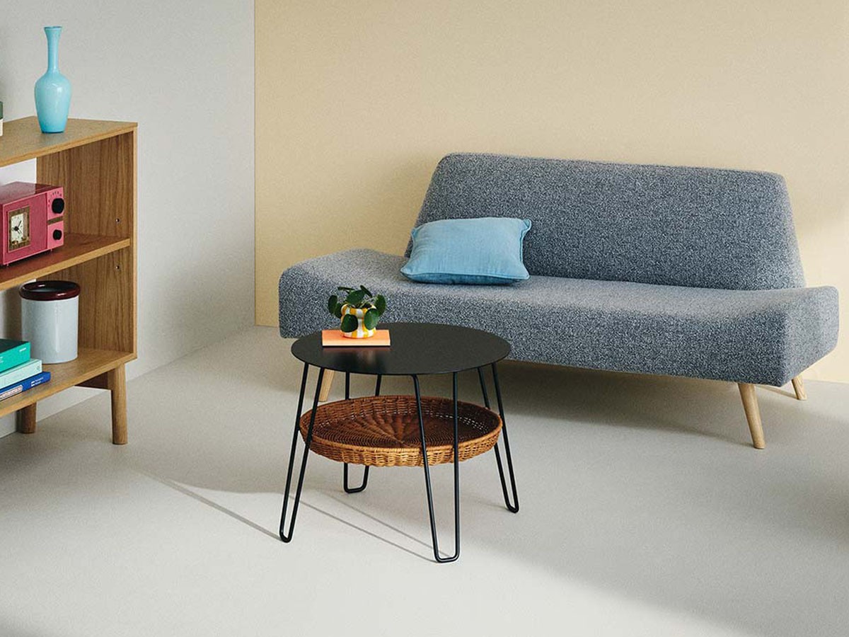 IDEE WALLABY LOW TABLE ROUND / イデー ワラビー ローテーブル ラウンド ブラック （テーブル > ローテーブル・リビングテーブル・座卓） 5