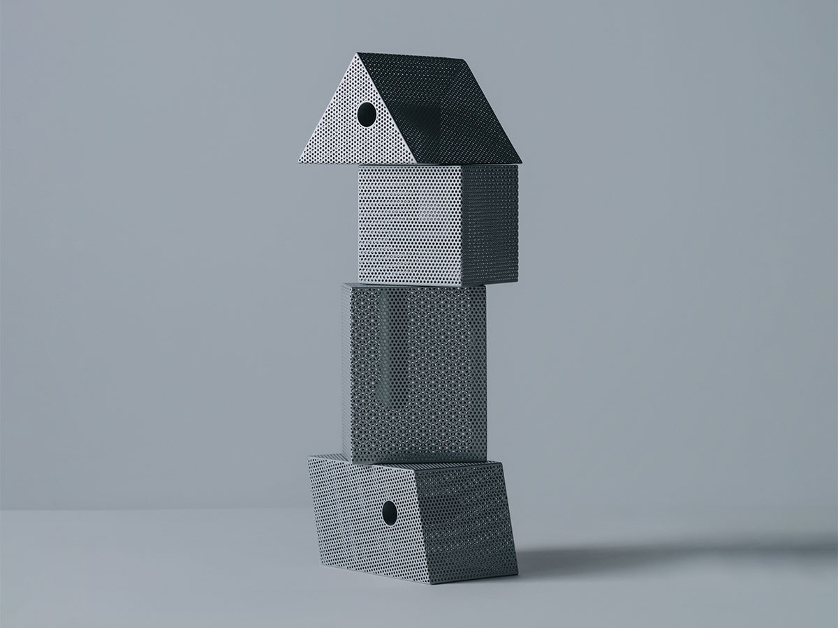 EETAL Punching Block wedge / イータル パンチング ブロック ウェッジ （アート・オブジェ > オブジェ） 17