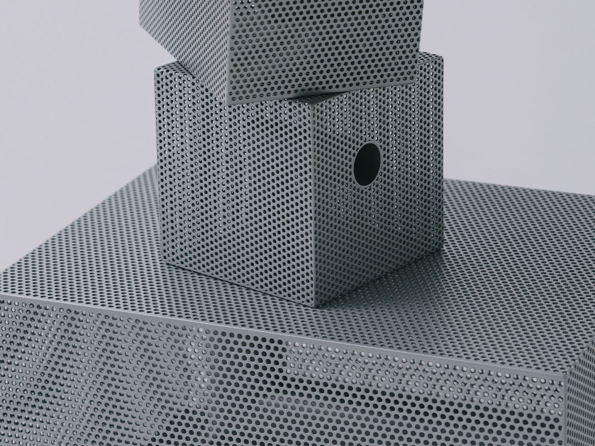EETAL Punching Block box / イータル パンチング ブロック ボックス （アート・オブジェ > オブジェ） 17