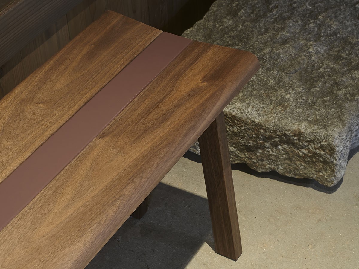 Fulcrum Hi.series bench walnut / フルクラム エイチアイシリーズ ベンチ（ウォールナット） （チェア・椅子 > ベンチ） 5