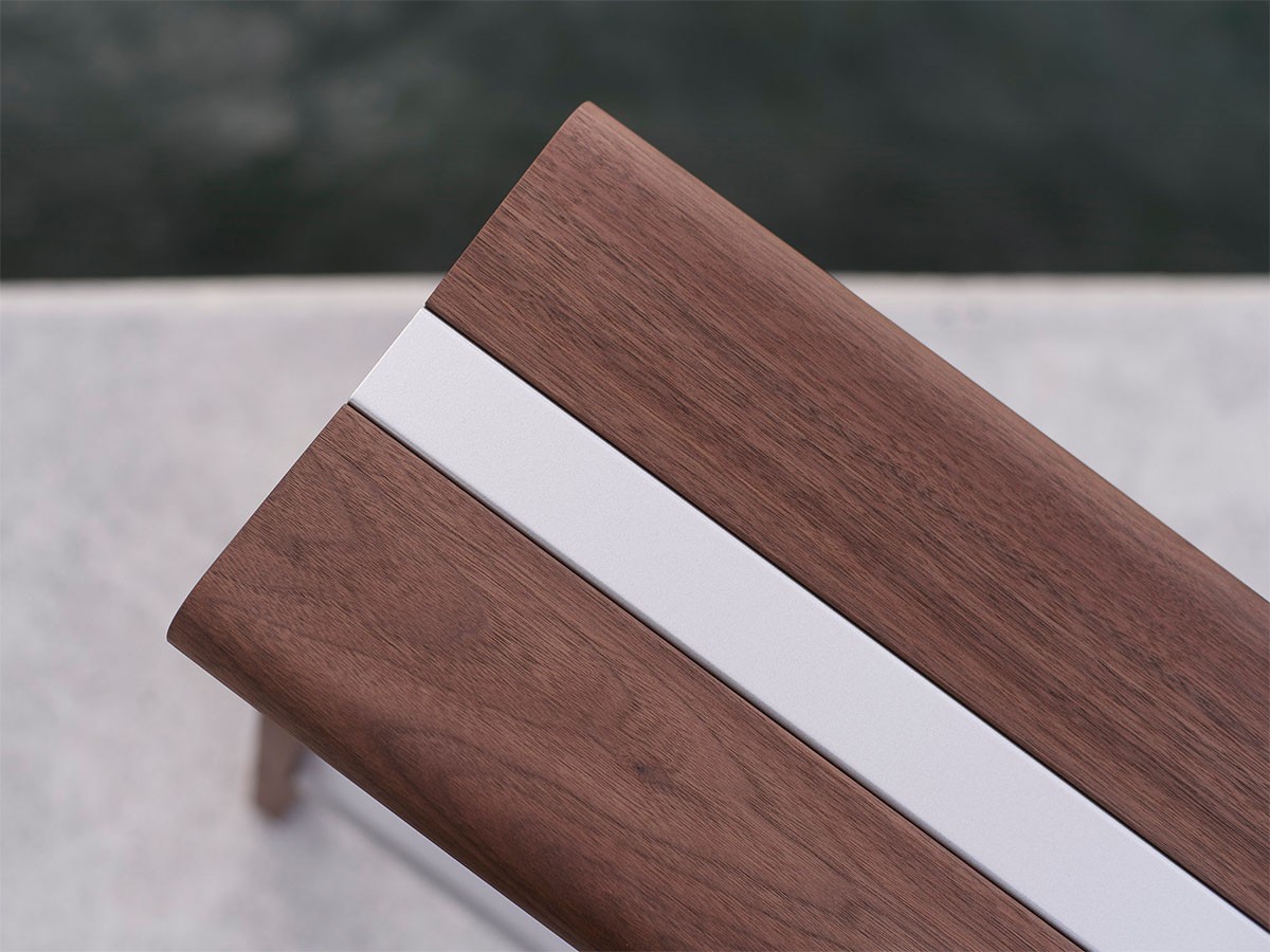 Fulcrum Hi.series bench walnut / フルクラム エイチアイシリーズ ベンチ（ウォールナット） （チェア・椅子 > ベンチ） 11