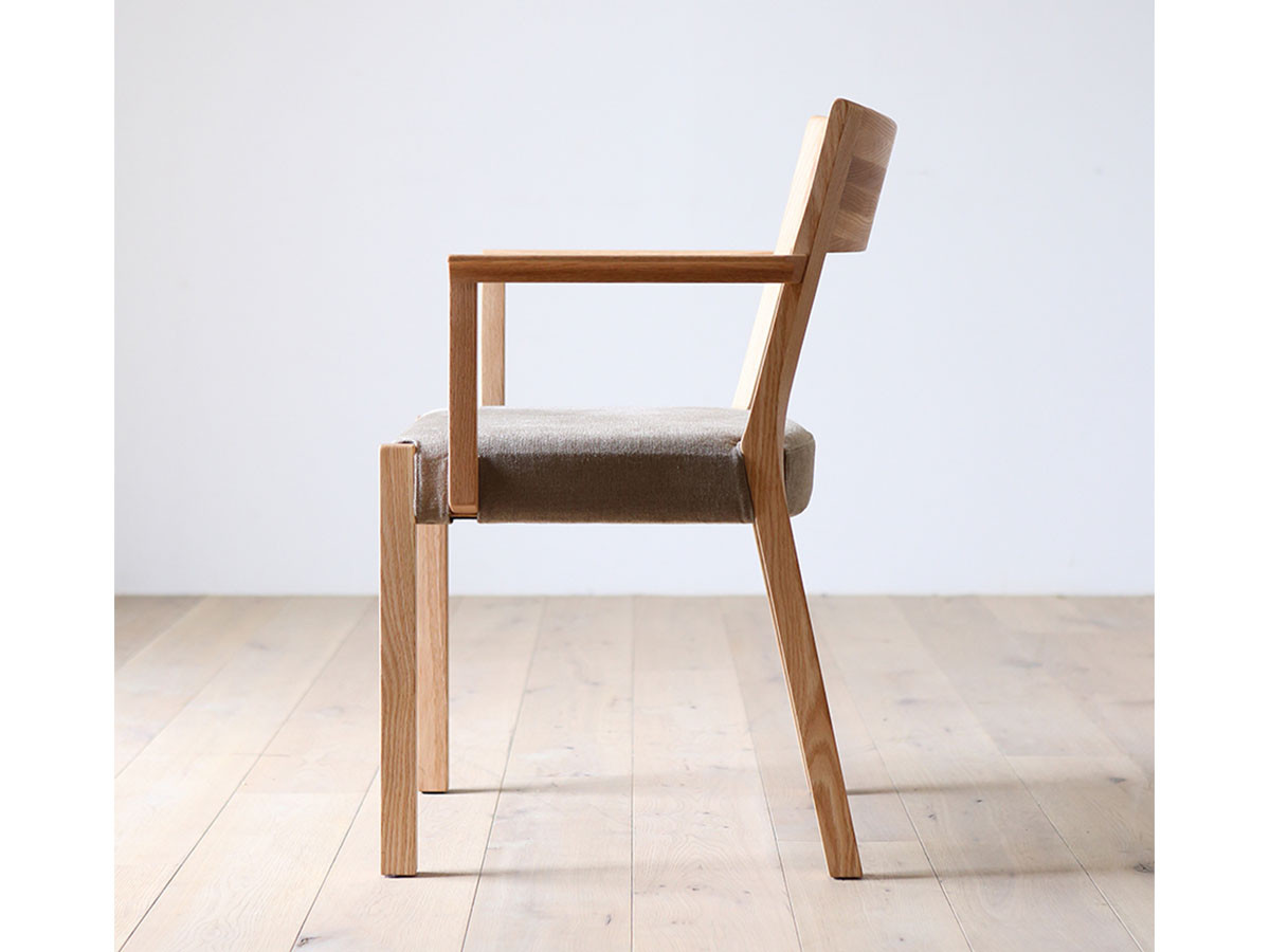 HIRASHIMA CARAMELLA Arm Chair / ヒラシマ カラメッラ アームチェア （チェア・椅子 > ダイニングチェア） 20