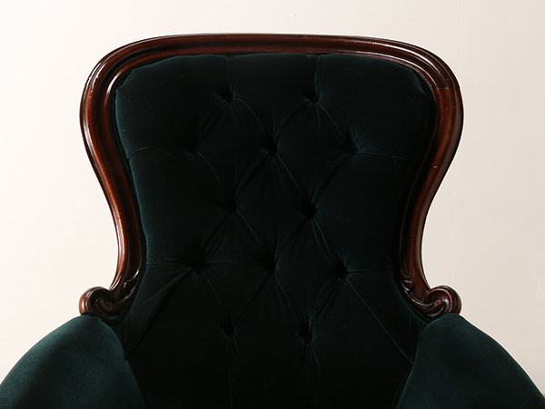 Lloyd's Antiques Real Antique 
Salon Chair / ロイズ・アンティークス イギリスアンティーク家具
ヴィクトリアンサロンチェア （ソファ > 一人掛けソファ） 7