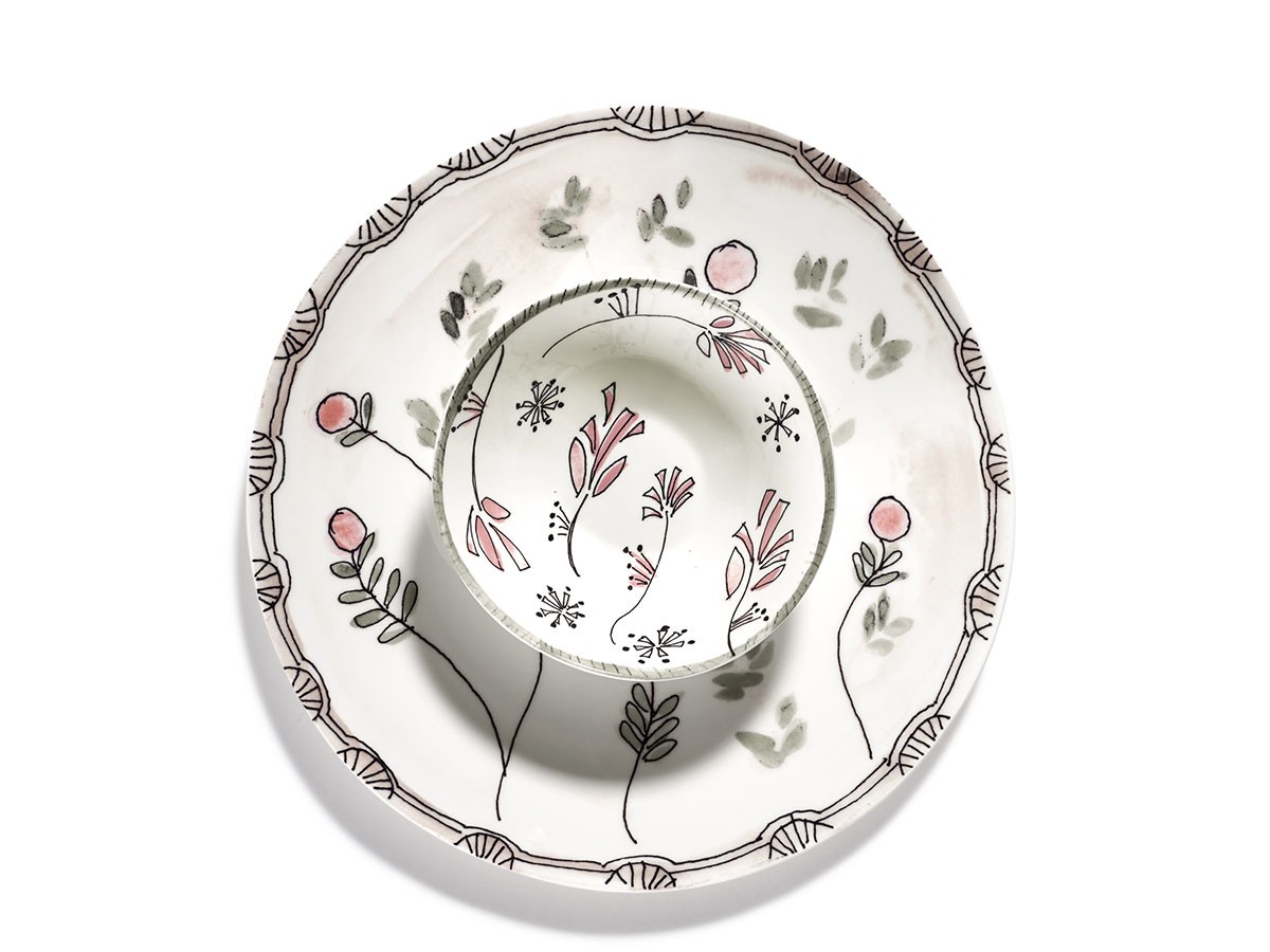 MIDNIGHT FLOWERS by MARNI
Dinner Plate Mirtillo Nude / ミッドナイトフラワーズ バイ マルニ
ディナープレート ミルティッロヌード 28cm （食器・テーブルウェア > 皿・プレート） 5