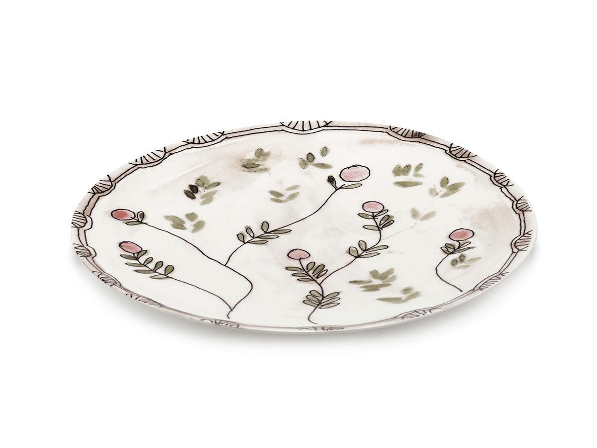 MIDNIGHT FLOWERS by MARNI
Dinner Plate Mirtillo Nude / ミッドナイトフラワーズ バイ マルニ
ディナープレート ミルティッロヌード 28cm （食器・テーブルウェア > 皿・プレート） 2