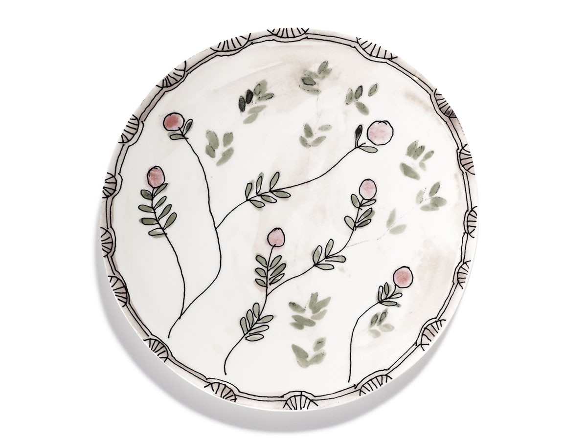 MIDNIGHT FLOWERS by MARNI
Dinner Plate Mirtillo Nude / ミッドナイトフラワーズ バイ マルニ
ディナープレート ミルティッロヌード 28cm (食器・テーブルウェア > 皿・プレート) 1