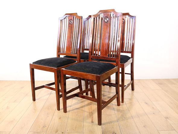 Lloyd's Antiques Real Antique
Dining Chair / ロイズ・アンティークス 英国アンティーク家具
ダイニングチェア （チェア・椅子 > ダイニングチェア） 2