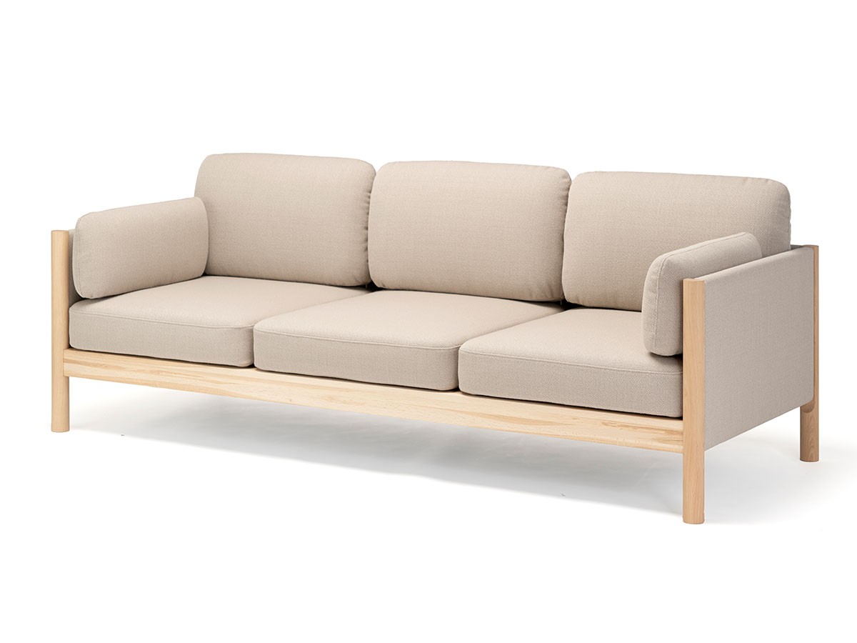 KARIMOKU NEW STANDARD CASTOR LOBBY SOFA PLUS 3-SEATER / カリモクニュースタンダード キャストール ロビーソファ プラス 3シーター （ソファ > 三人掛けソファ） 11