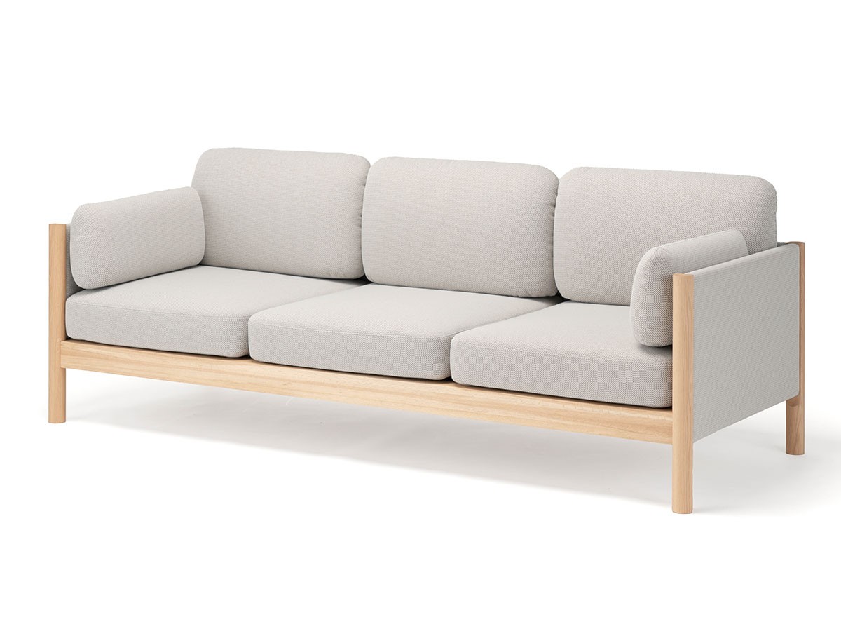 KARIMOKU NEW STANDARD CASTOR LOBBY SOFA PLUS 3-SEATER / カリモクニュースタンダード キャストール ロビーソファ プラス 3シーター （ソファ > 三人掛けソファ） 12