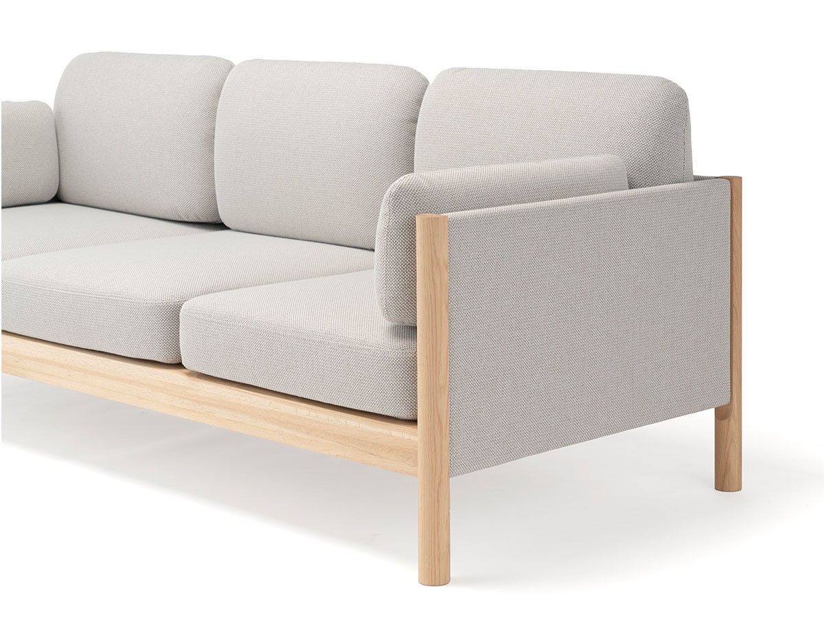 KARIMOKU NEW STANDARD CASTOR LOBBY SOFA PLUS 3-SEATER / カリモクニュースタンダード キャストール ロビーソファ プラス 3シーター （ソファ > 三人掛けソファ） 16