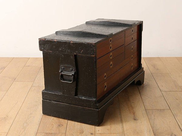 Lloyd's Antiques Real Antique 
Ship Trunk Cabinet / ロイズ・アンティークス イギリスアンティーク家具
シップトランクキャビネット （収納家具 > キャビネット） 3