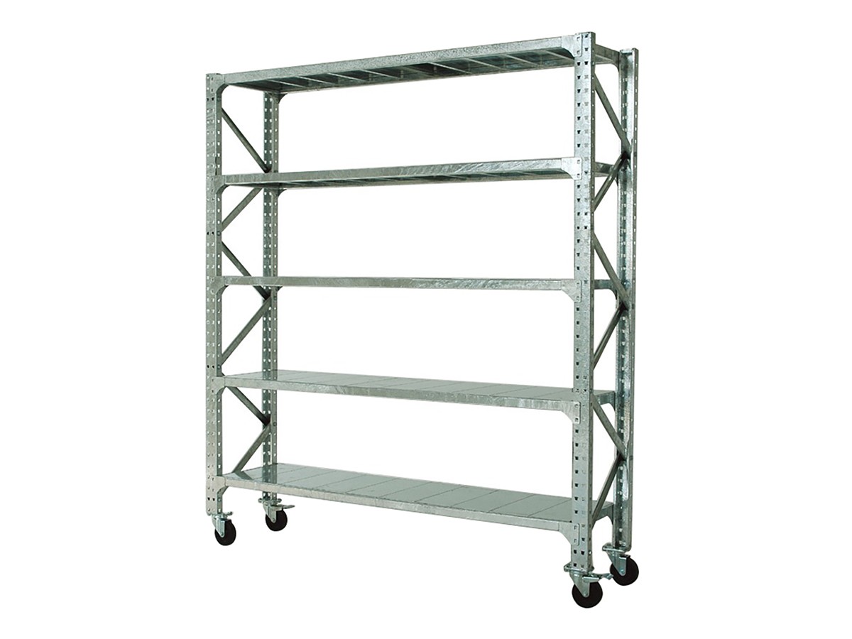 DULTON&nbsp;GALVANIZED SHELF DOUBLE