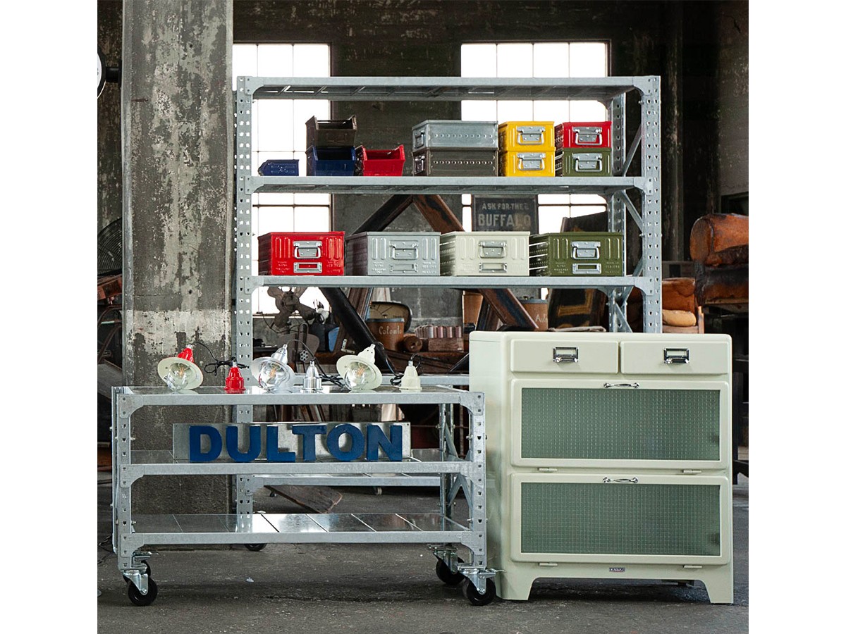 DULTON GALVANIZED SHELF DOUBLE / ダルトン ガルバナイズド シェルフ（ダブル）
Model SLF01-D （収納家具 > ラック・シェルフ） 3