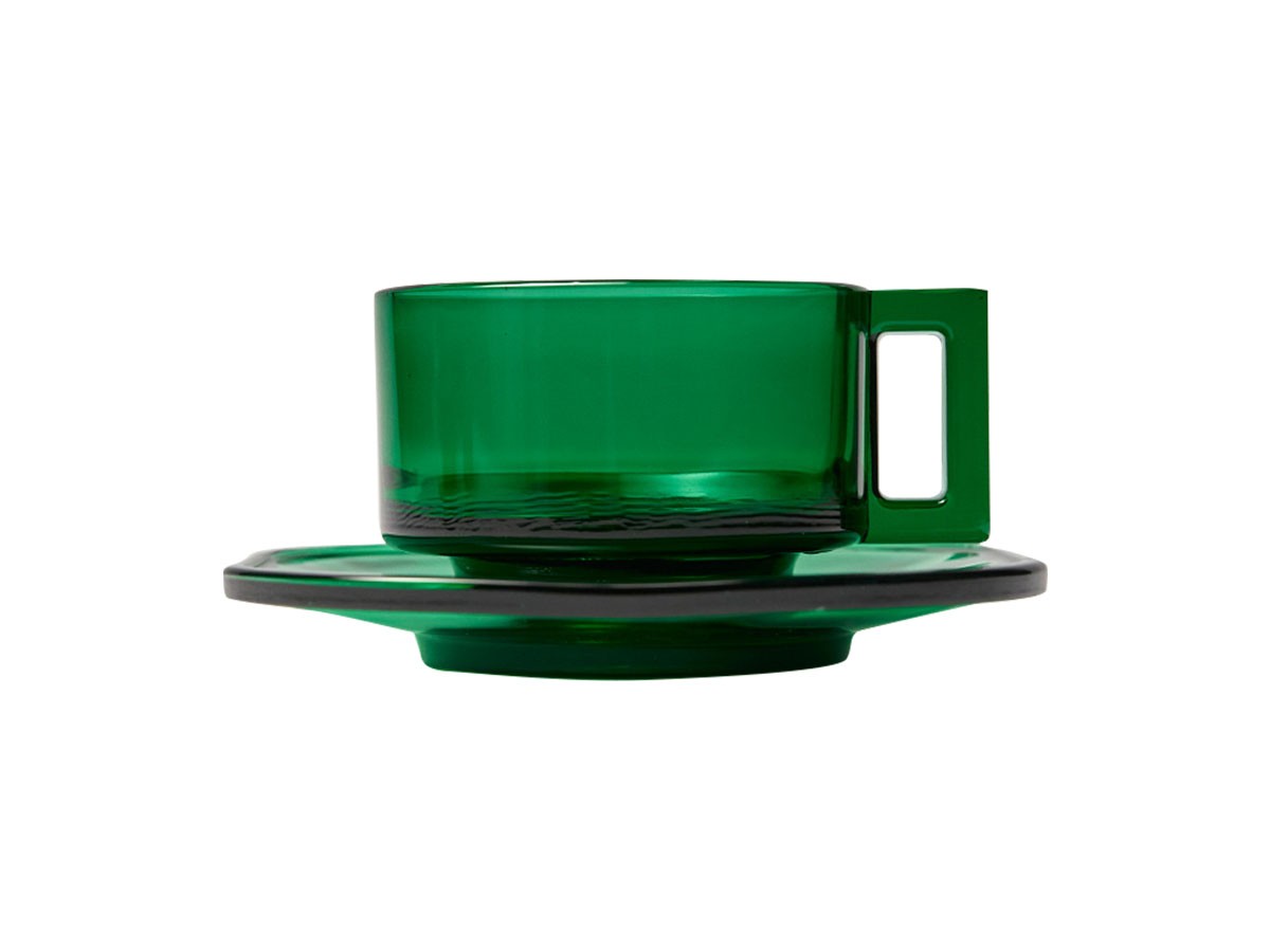 Cup & Saucer Green