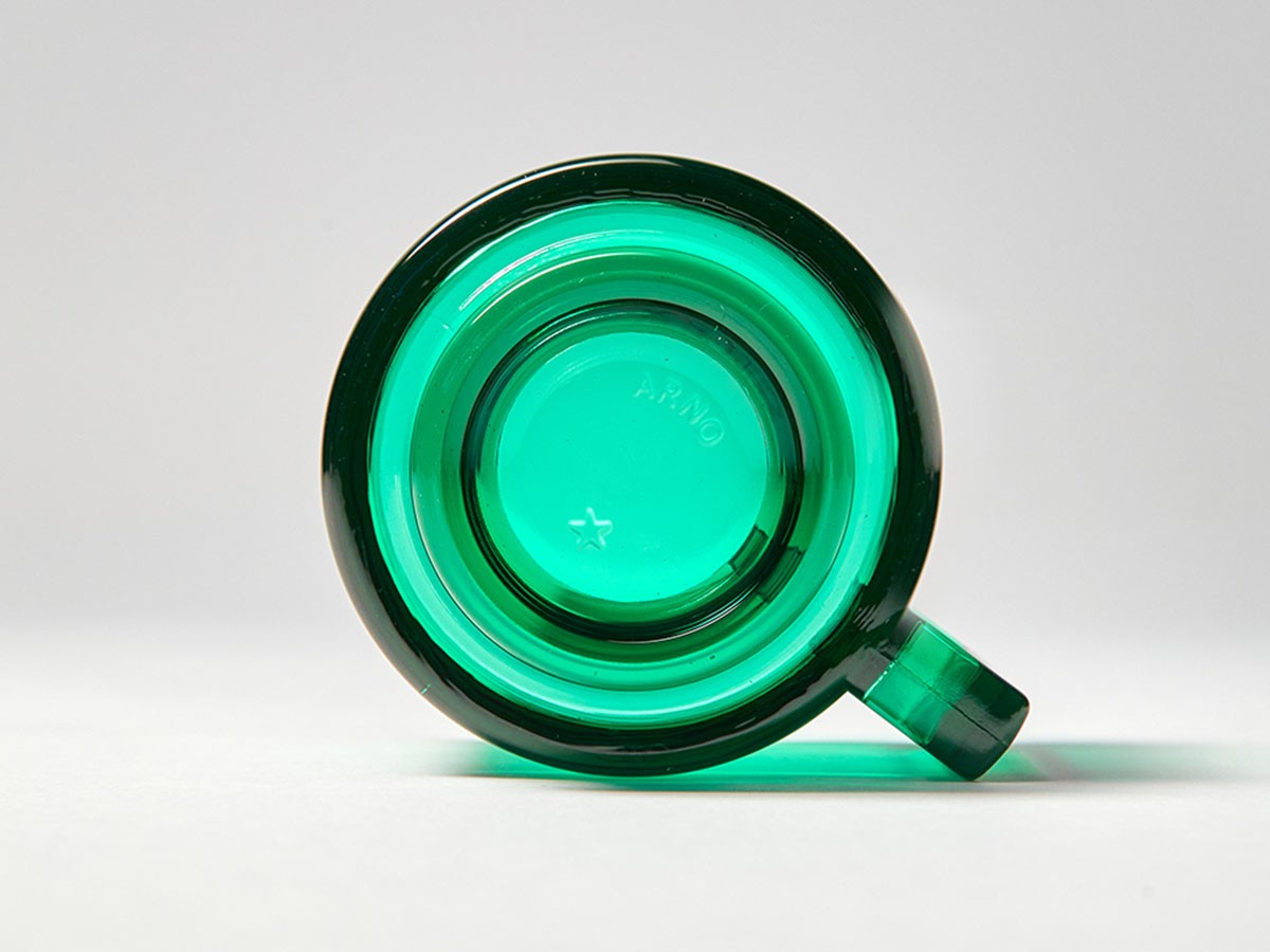 ARNO GLASS Cup & Saucer Green / アルノグラス カップ & ソーサー（グリーン） （食器・テーブルウェア > コーヒーカップ・ティーカップ） 8