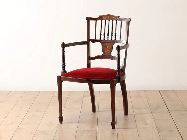 Lloyd's Antiques Real Antique Edwardian Armchair / ロイズ ...