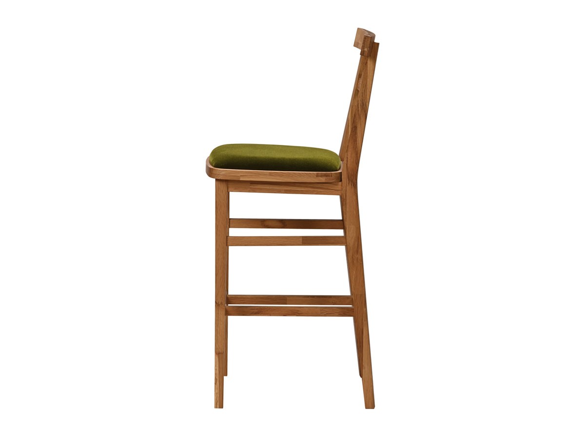 Nostalgic Whisky Couner Chair / ノスタルジックウヰスキー カウンターチェア（モケット） （チェア・椅子 > カウンターチェア・バーチェア） 4