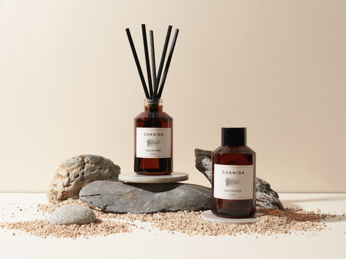 CHANIDA REED DIFFUSER / チャニダ リードディフューザー（ガイアックウッド・檀木） （雑貨・その他インテリア家具 > ディフューザー・キャンドル） 4