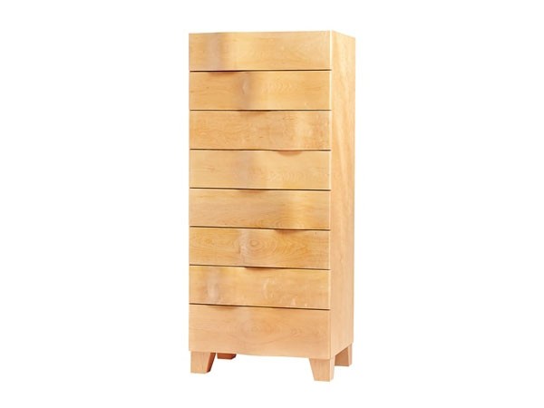 IDEE WAVE TALL CHEST Maple