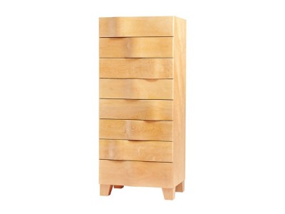 IDEE WAVE TALL CHEST Maple / イデー ウェーブ トール チェスト メープル ナチュラル -  インテリア・家具通販【FLYMEe】