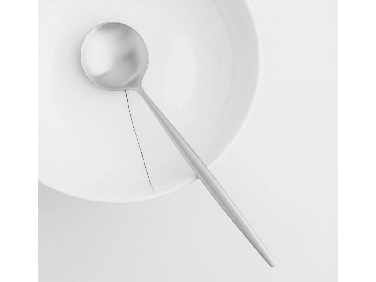 Cutipol MOON Cutlery Set / クチポール ムーン ディナー4本セット（マットシルバー） （食器・テーブルウェア > カトラリー） 2