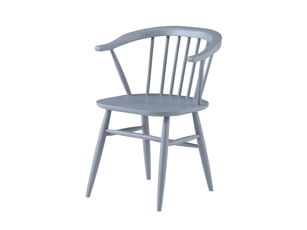 ROMERIA DINING CHAIR / ロメリア ダイニングチェア(グレー) (チェア・椅子 > ダイニングチェア) 1