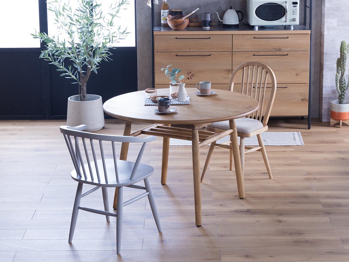 ROMERIA DINING CHAIR / ロメリア ダイニングチェア（グレー） （チェア・椅子 > ダイニングチェア） 2