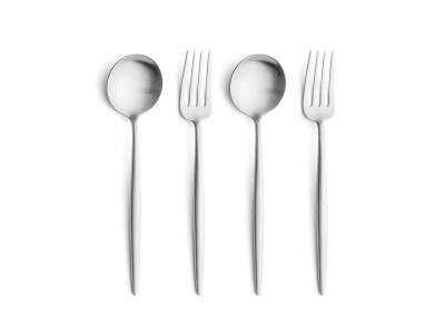 Cutipol MOON Dessert Cutlery Set / クチポール ムーン デザート4本